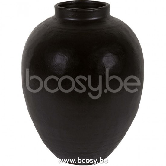 Lifestyle VASE ZAILA NOIR 60x60x64 cm