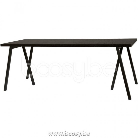 Lifestyle ESSTISCH WAREGEM SCHWARZ B240x90