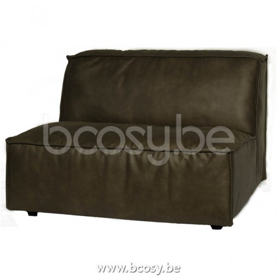 Lifestyle 1,5 SIÈGE SANS BRAS VERONA MERSEY VERT 7 B104/H75/D104