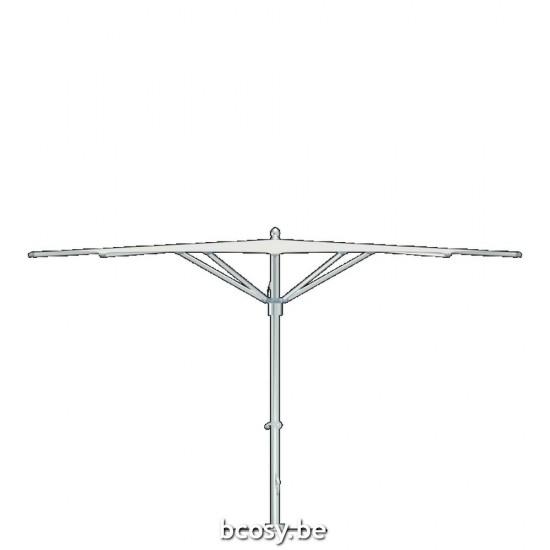 TUUCI centrale mast paal aluminium parasols.