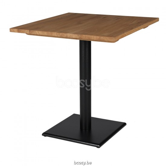 Vincent Sheppard Quadro bistrot tafels Zwart Stalen frame.