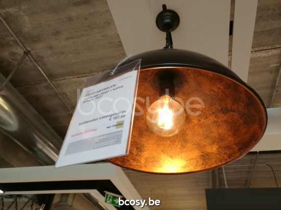 Marckdael 3164-S1-BLACK-COP C-VDV 3164-S1-BLACK-COP Verlichting van Dijck van Dyck Markdaal