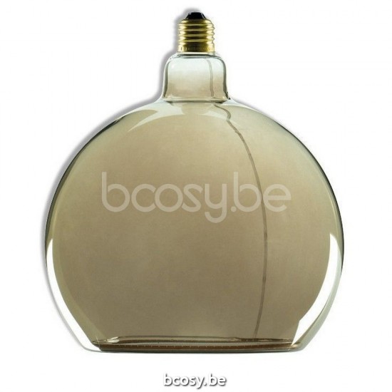 Marckdael lamp Ringledlamp E27 FLOATING GLOBE diam 200 mm 8W 260 LUMEN SMOKEY GREY (2200K) DIMMABLE Bulbs Marckdael 11-SG-50058 Bronskleur-T.