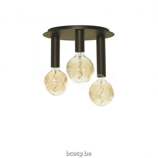 Marckdael Melbourne Bronze color Plafondlamp licht verlichting VVD VDV Verlichting van Dijck Dyck Markdaal.