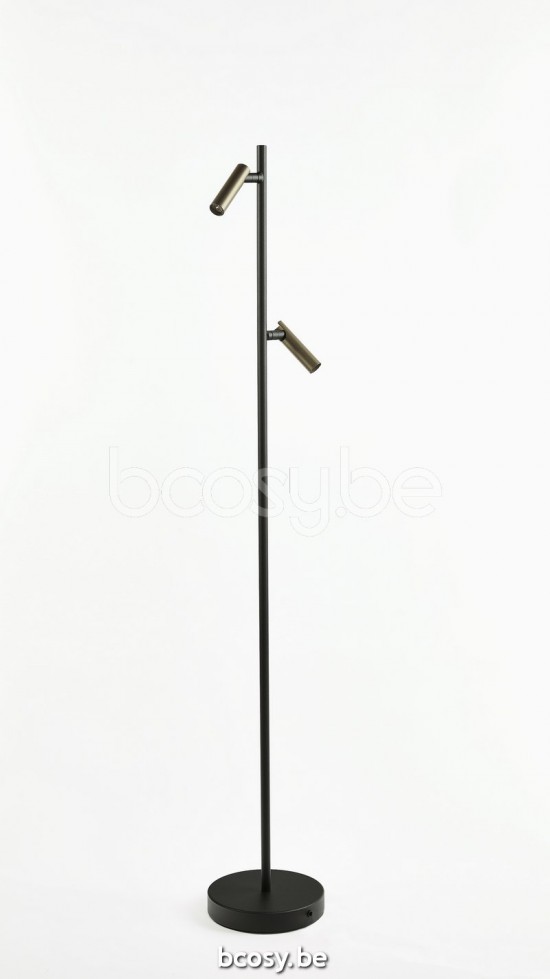 Marckdael tel-aviv black and bronze Vloerlampen Stalampen Staande Lampen Staanlampen VVD VDV Verlichting van Dijck Dyck Markdaal.