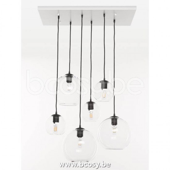 Marckdael Seattle-Seatle White Hanglampen Pendels Pendellampen Plafondlampen Plafondverlichting Binnenverlichting VVD VDV Verlichting van Di.