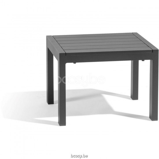 Diphano Metris petit pouf S (48x41,5) Cadre Aluminium Lava.