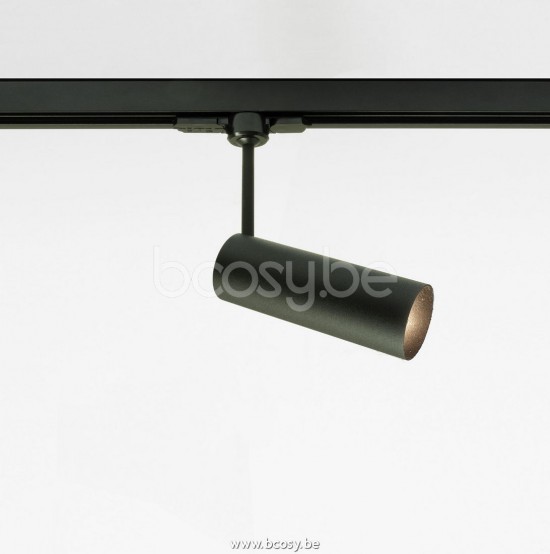 Tekna Flatspot 6-Gu10 Led-Eu-lacquered Black.