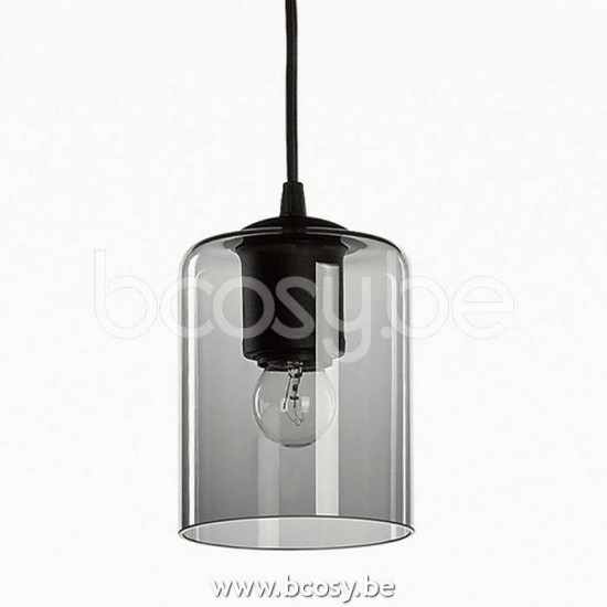 Marckdael GLASS-SMALL-CYLINDER-FUME C-VDV GLASS-SMALL-CYLINDER-FUME Verlichting van Dijck van Dyck Markdaal