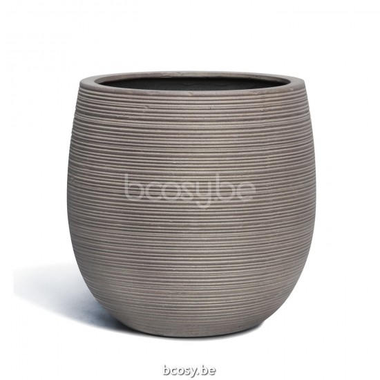 Jardinico CARTELLO Ronde Plantenpot ø75x68H Hoog Marone.