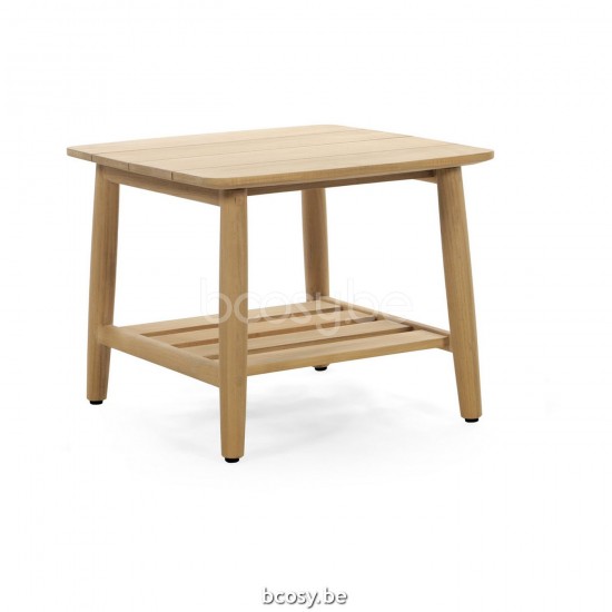 Jardinico NOA Vierkante Bijzettafel Teak.