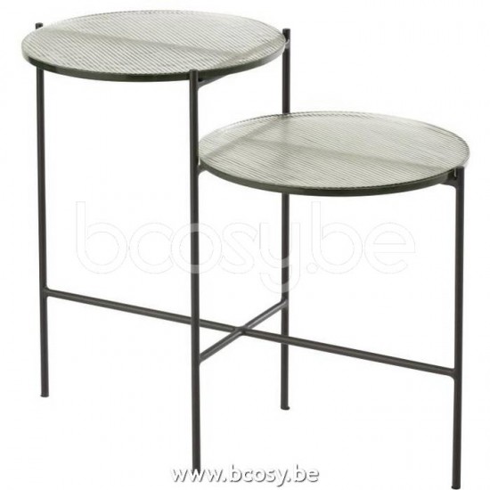 J Line 15677 Meubles d appoint Sidetable tables gigognes side tables Mobilier Koffietafel Mobili Bout de canapé Salontafel Koffietafels Interieurmeubelen Furniture Landelijke stijl Meubels Tafels Meub