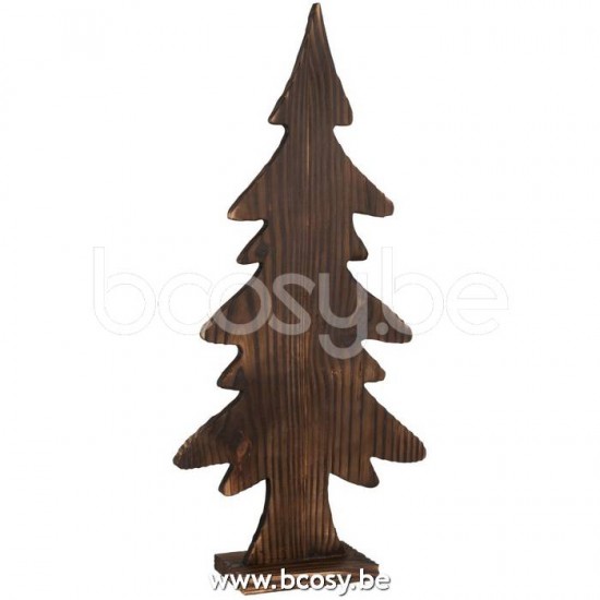 J Line Jline Weihnachtsbaum Auf Fuß Holz Braun Large weihnachtsbaum weihnachtsbaeume