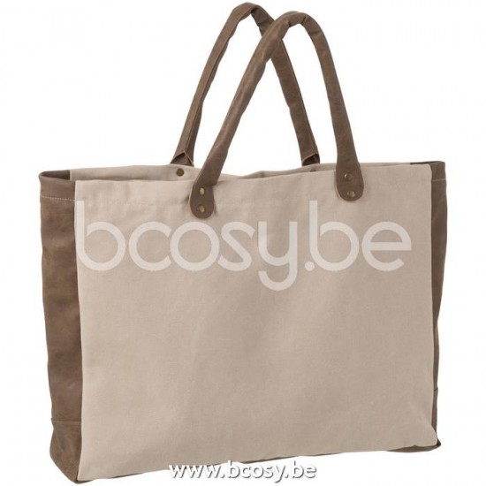 J Line Jline Strandtasche Kleine Henkel Textil Beige strandtaschen