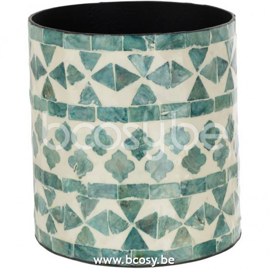 J Line Jline Flower Pot Pearl Azure flowerpots
