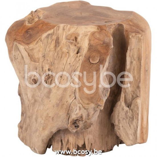 J Line 20976 Mobili Meubles d appoint Landelijke Kruk Krukje Voetbankjes kruk Indoor Furniture Cottage Meubelen Landelijke stijl Krukken Voetbank Mobilier rural Taburett tabouret rond Taboeret Taboure