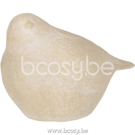 J Line Jline Vogel Magesium Creme Large Tiere