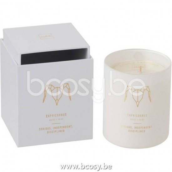 J Line Jline Duftkerze Astro Steinbock Weiß 50Stunden aroma kerzen