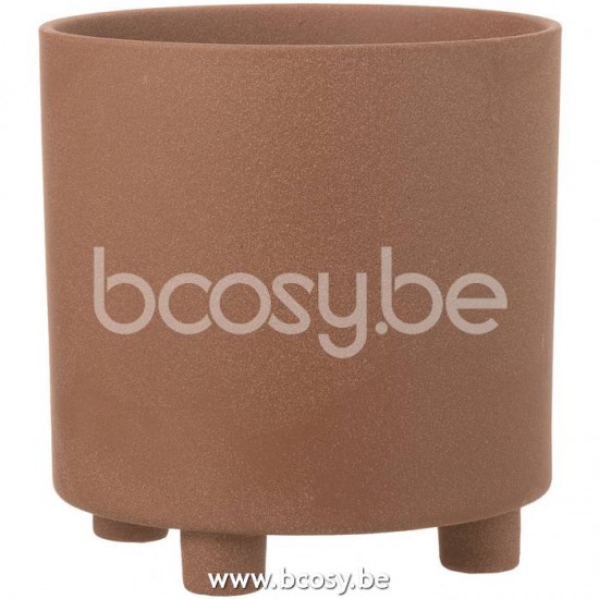 J Line Jline Übertopf Thibault Keramik Braun Large blumentopf blumentoepfe blumenhalter