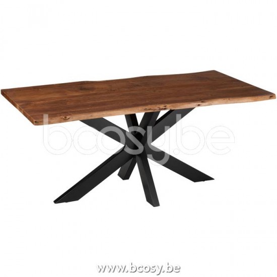 Jline Mesa Del Comedor Gerard Madera Acacia Marron