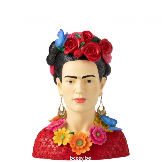Jline Büste Frida Kahlo Poly Large Büsten.