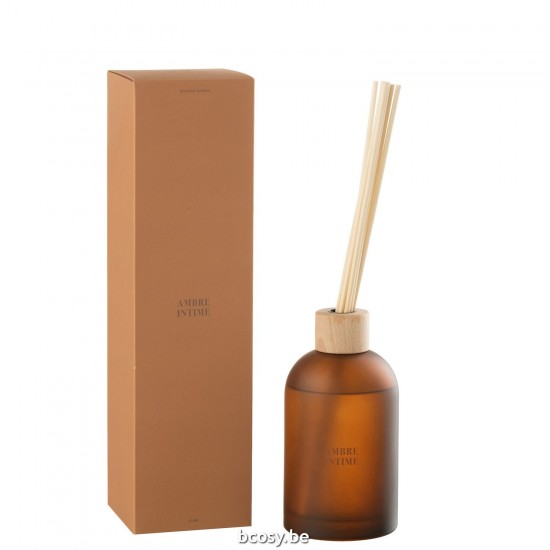 Jline Geurstokjes Accords Essentiels Ambre Intime 550Ml.