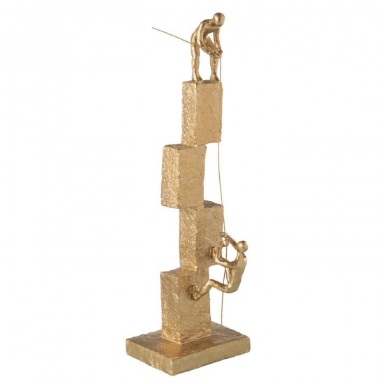 Jline Figure Klettern Modern Poly Gold Menschen.