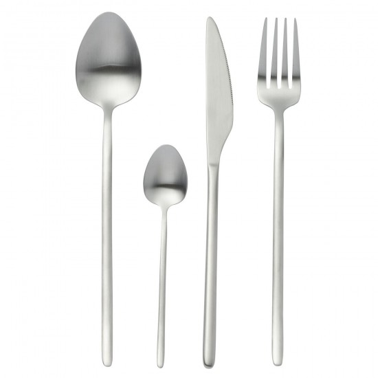 Jline Dose Besteck C 24 Stück Edelstahl Matt Silber bestecke.