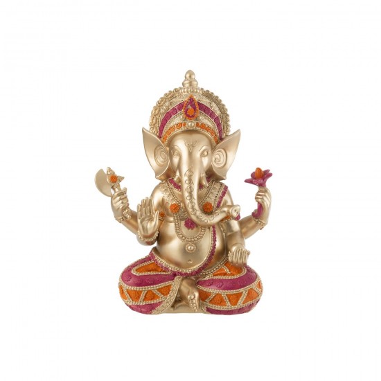 Jline Ganesha Sitzend Polyresin Large.