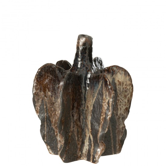 Jline Vase Naga Keramikut Braun Schwarz Large vases.