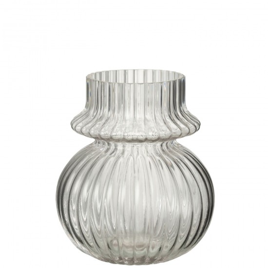 Jline Vase Kano Glas Transparent Large vases.