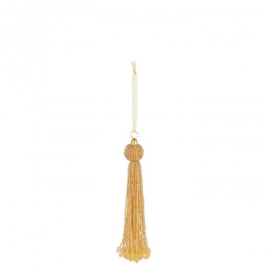 J Line Hanger Tassel Beads Gold Colored pendants.