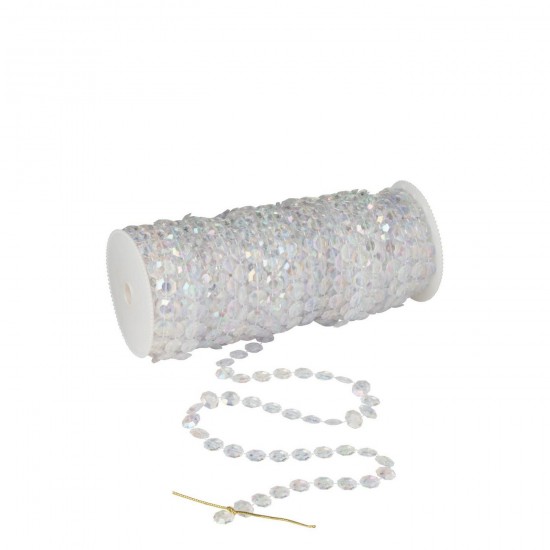 Jline Girlande Rolle 30M Ps Transparent dekoratives Band.