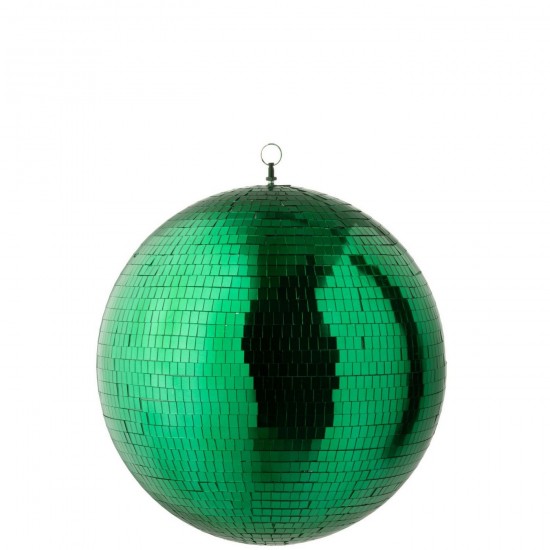 J Line Disco Ball Mirror Emerald Green balls.