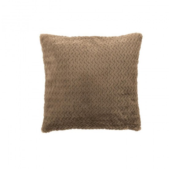 Jline Kissen Polyester Dunkelbraun kissen.