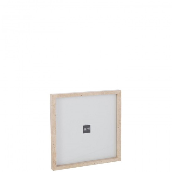 Jline Fotorahmen Rechteckig 25X25Cm Mdf Naturell Fotorahmen Einzeln einzelne Fotorahmen.