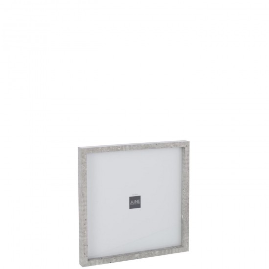Jline Fotorahmen Rechteckig 25X25Cm Mdf Hellgrau Fotorahmen Einzeln einzelne Fotorahmen.
