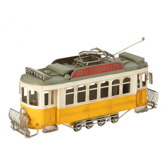 Jline Straßenbahn Antik Metall Mehrfarbig Objekte.