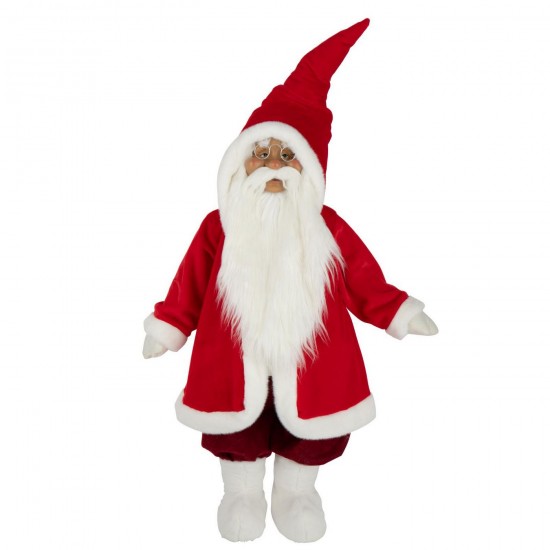 Jline Weihnachtsmann Brille Polyester Rot Weiß weihnachtsmann weihnachtsmaenner.