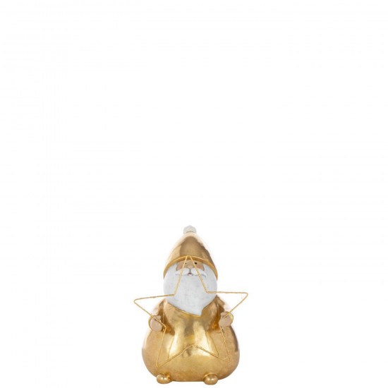 J Line 59548 Kerstmannen Decorations Kerstman Dekoration Statue Wohnzubehoer Figurines Home Accessories Figuras pere noel sant.