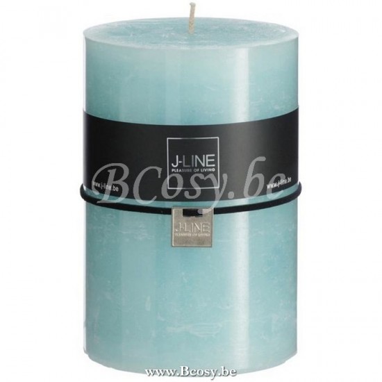 J Line Jline Cylinder Candle Aqua Xl 120H cylindric candles