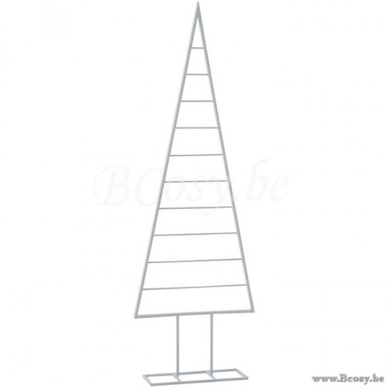 J Line Jline Tree Deco Metal White x mas christmas trees on foot
