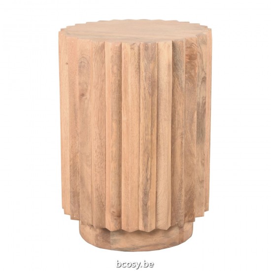 LABEL51 Beistelltisch Novan Natürlich Mango-Holz.