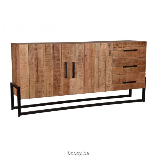 LABEL51 Dressoir Bolivia Rough Mangohout One Size.