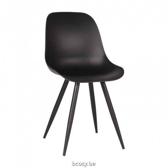 LABEL 51 Esstischstühle Monza Schwarz.