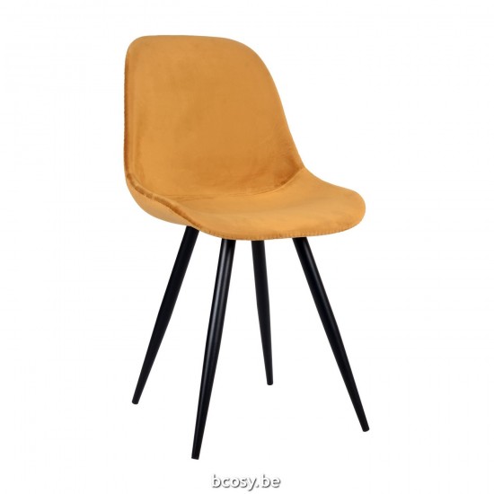 LABEL 51 Esstischstühle Capri Ocker.