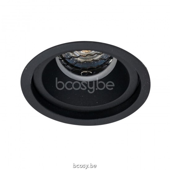 Authentage AUR801001 Authentage AUREOLE Spot light recessed spot downlight GU10 Black Authentage Recessed spots spotlights.