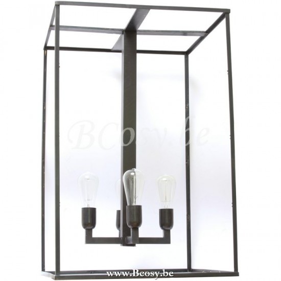 AUTHENTAGE Authentage Vitrine lantern 4L large Bronze Authentage VIT004604.