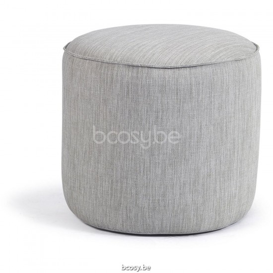 Diphano Easy-Fit round pouf 50xR Weatherproof Savanne Fabric.