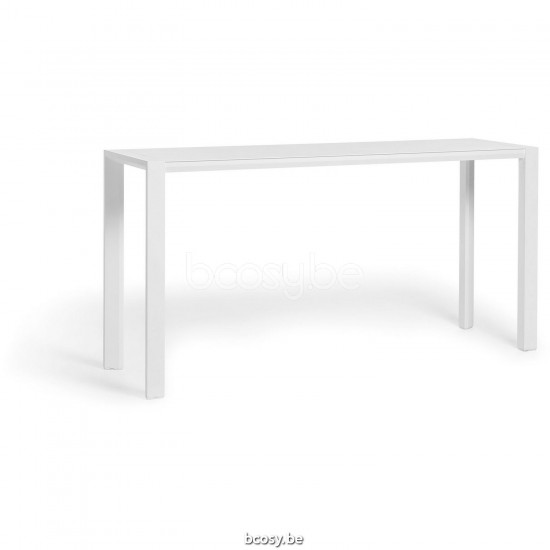 Diphano Metris table de fête M (180x50) Cadre Aluminium blanc.
